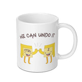Undo It Mug, Ctrl Z Mug, Programmer Mug, Computer Geek Gift, Keyboard Shortcuts, Cute Cartoon Characters Mug, Office Gift, Funny Mug - Tawshia