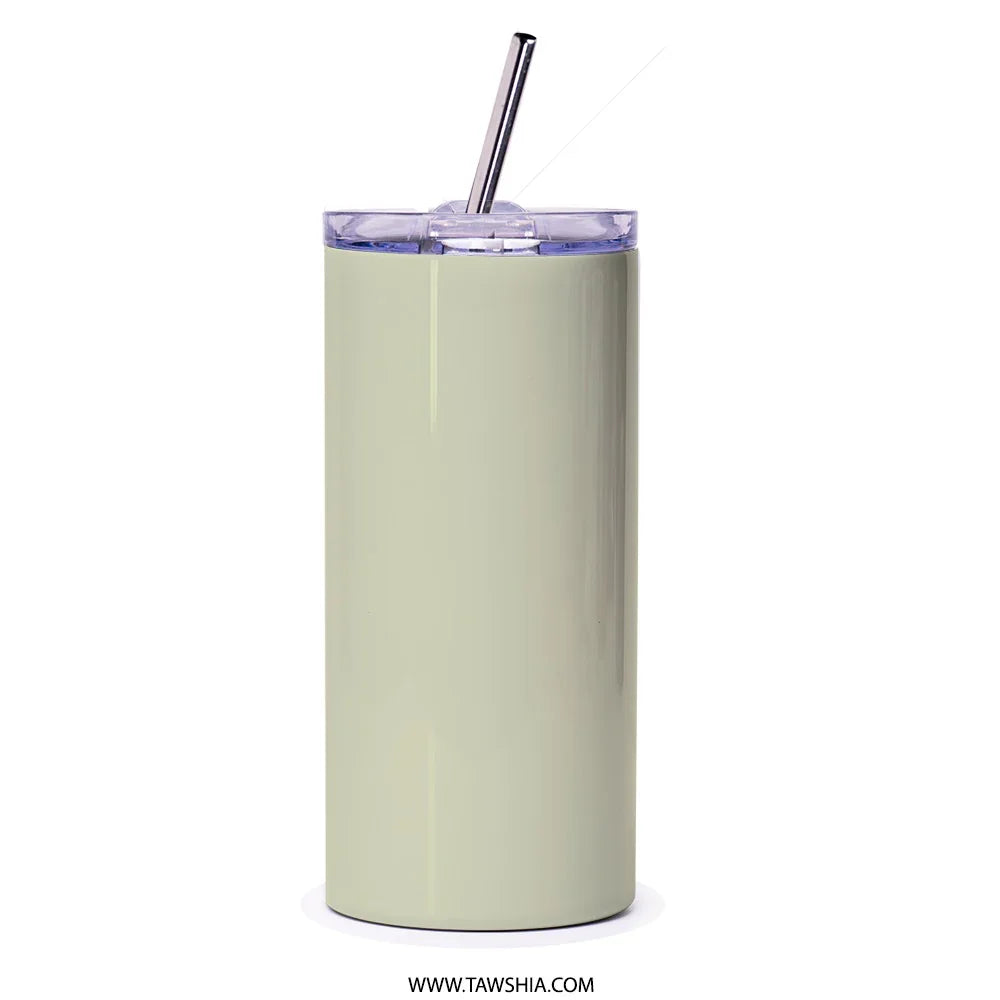 Reusable Insulated Tumbler With Lid and Straw product