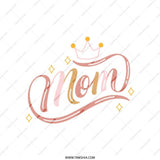 Mom Tote Bag, Cute Mother's Day Gift, Best Mom Ever, Queen Mom Shopping Bag, Everyday Tote, Gift for Mom Birthday, Mom with Crown - Tawshia