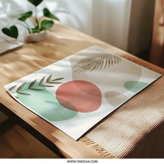 Abstract Leaves Photographic Print, Botanical Wall Art, Modern Art Print, Home Decor, Contemporary Art, Minimalist Decor, Tropical Leaves - Tawshia