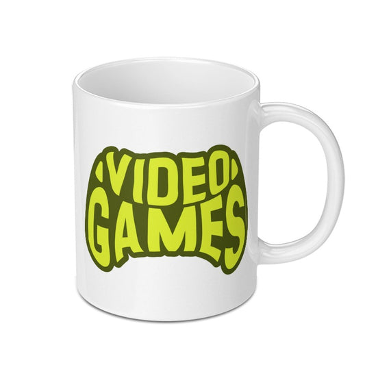 Video Games Mug, Gamer Mug, Gift for Gamers, Gaming Lover Gift, Unique Mugs, Coffee Mug, Tea Mug, Drinkware - Tawshia