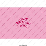 Best Mom Ever Tumbler, Mother's Day Gift, Mom Birthday Present, Pink Tumbler with Straw, Gift for Her, Unique Mom Tumbler - Tawshia
