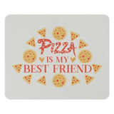 Pizza Is My Best Friend Mouse Pad, Cute Food Lover Gift, Funny Office Decor, Work From Home, Pizza Fanatic, Desk Accessories - Tawshia