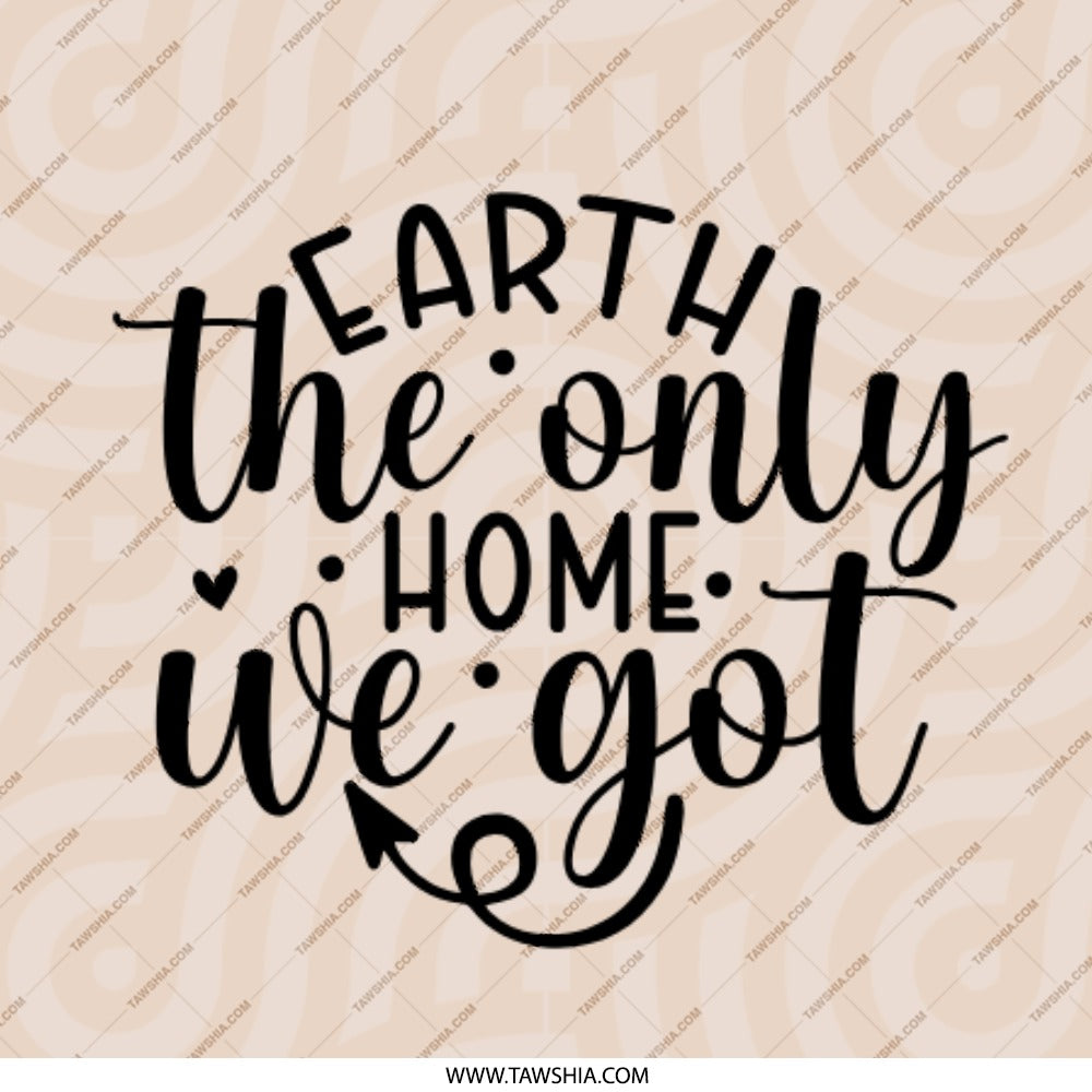 Earth The Only Home Pinback, Environmental Pinback, Planet Earth Pin, Earth Day Pinback, Eco Friendly Pin, Save Earth Pin - Tawshia