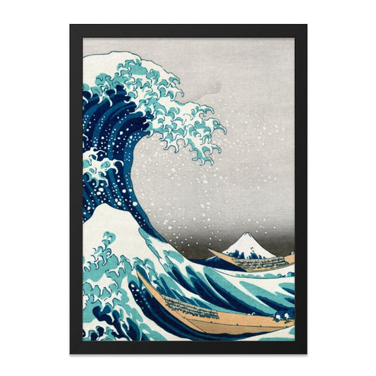 Great Wave off Kanagawa Art, Japanese Wall Decor, Hokusai Print, Vintage Wave Painting, Nautical Home Decor, Asian Art Print - Tawshia