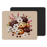 Chocolate and Flower Art Design Mouse Pad product