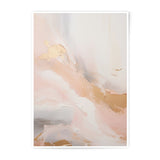 Abstract Art Photographic Print, Neutral Color Art, Modern Art Print, Pink Gold Painting, Wall Decor Art, Fine Art Print - Tawshia
