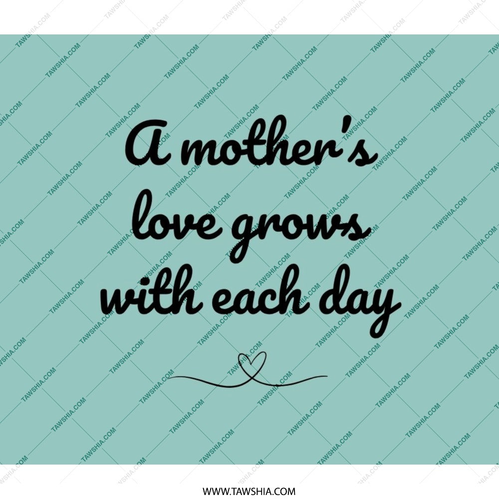 Mothers Love Backpack, Mom Gifts, Mother's Day, Love Grows, Heart Backpack, Everyday Backpack, Graduation Gift Backpack - Tawshia