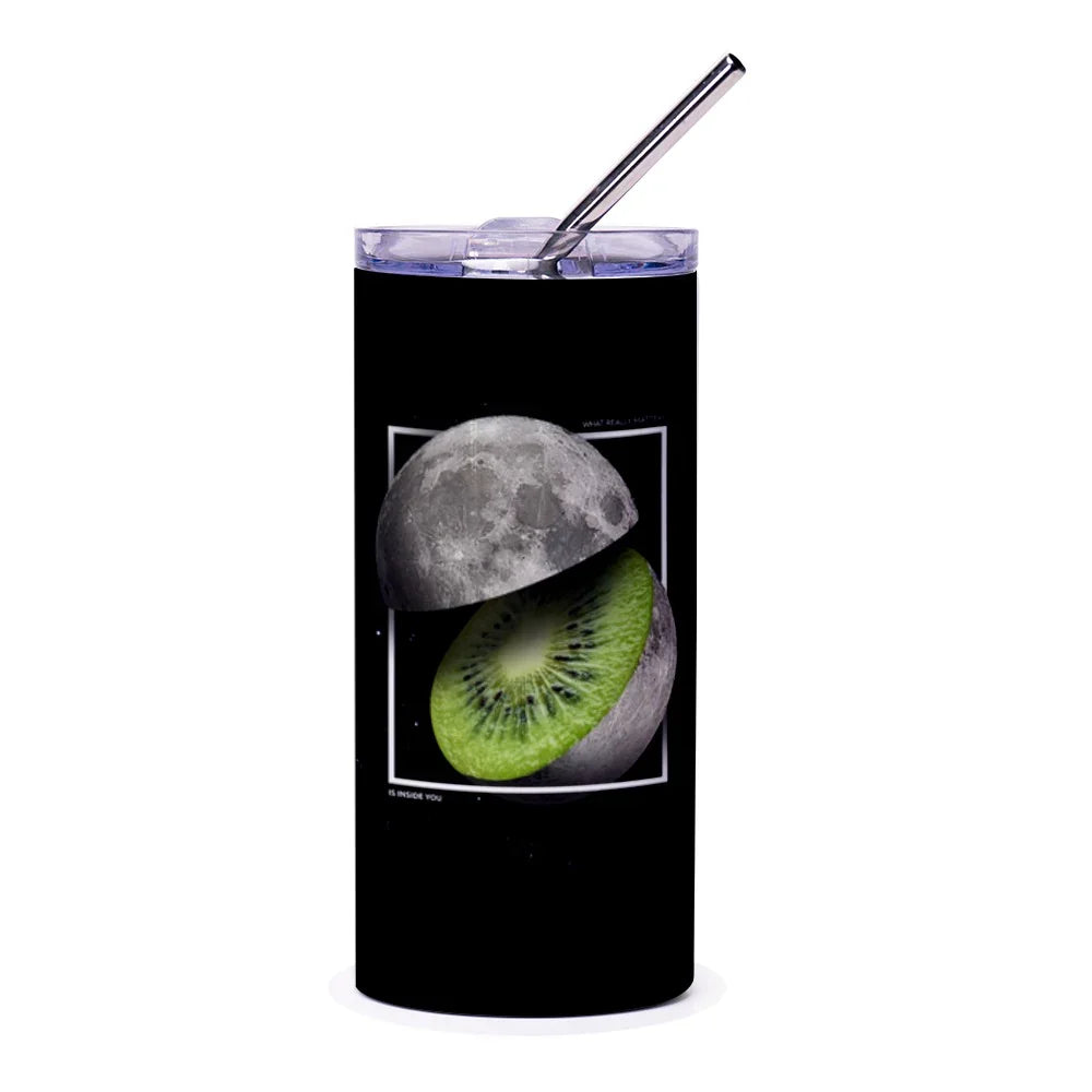 Moon and Kiwi Stainless Steel Tumbler product