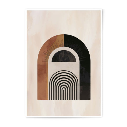 Modern Arch Photographic Print, Abstract Wall Art, Geometric Art Print, Minimalist Home Decor, Contemporary Art, Archway Photo Print - Tawshia