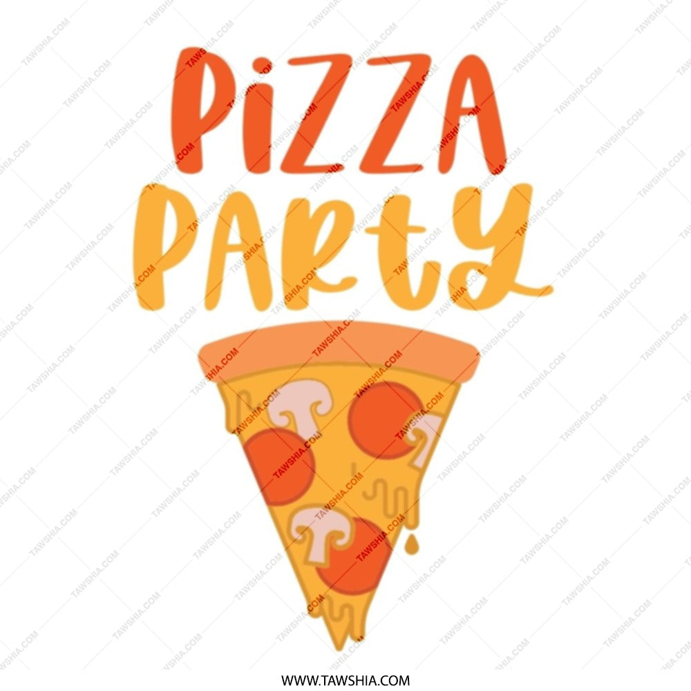 Pizza Party Tote Bag, Foodie Gift, Pizza Lover, Fun Tote, Everyday Tote, Casual Tote, Gift for her, Cute Bag - Tawshia