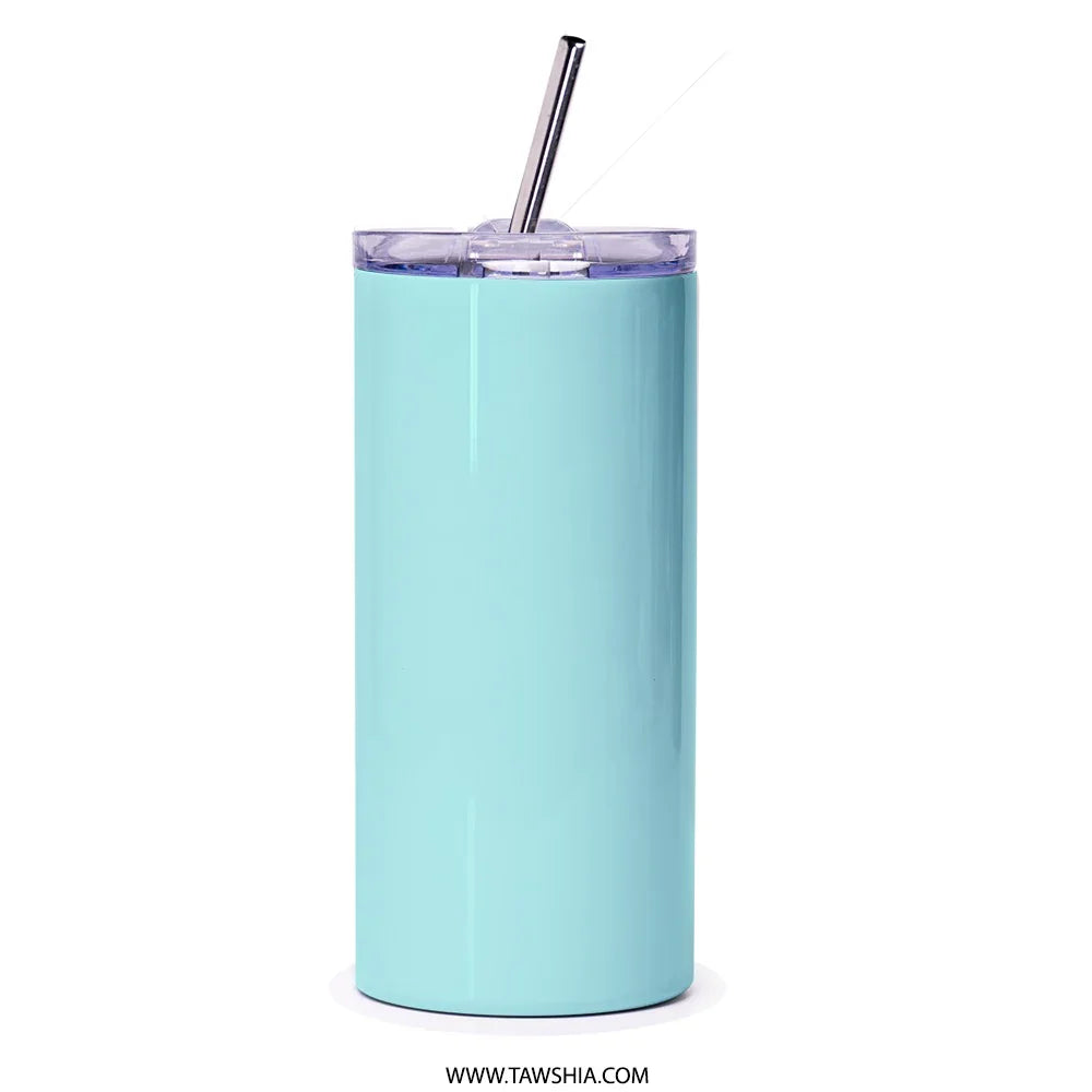 Insulated Travel Mug with Straw Tumbler product type