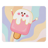 Cute Ice Cream Mouse Pad, Kawaii Mousepad, Pastel Desk Decor, Unique Computer Accessory, Fun Office Gift, Aesthetic Mouse Mat - Tawshia