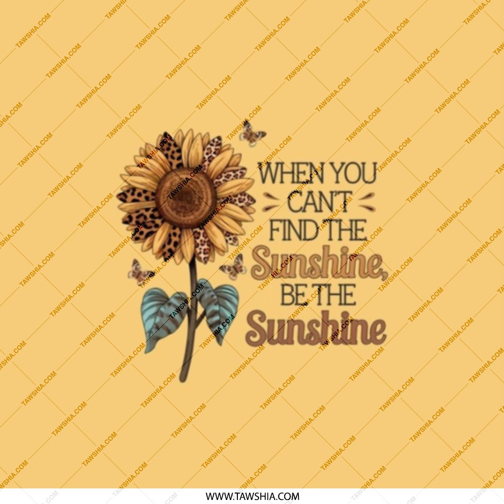Sunflower Pocket Mirror, Be The Sunshine, Cute Butterflies, Motivational Pocket Mirror, Flower Power Mirror, Handbag Essentials - Tawshia