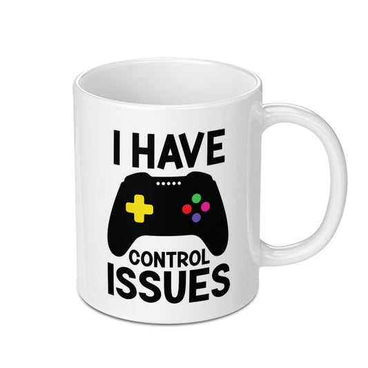 I Have Control Issues Mug, Gamer Mug, Funny Mug, Gaming Gift, Gift for Gamers, Video Game Mug, Gamer Gift, Novelty Mug, Coffee Mug - Tawshia