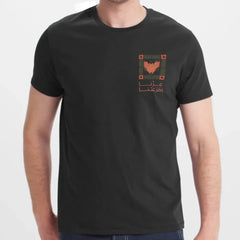 Arabic Design Black T-Shirt Men's Wear Product
