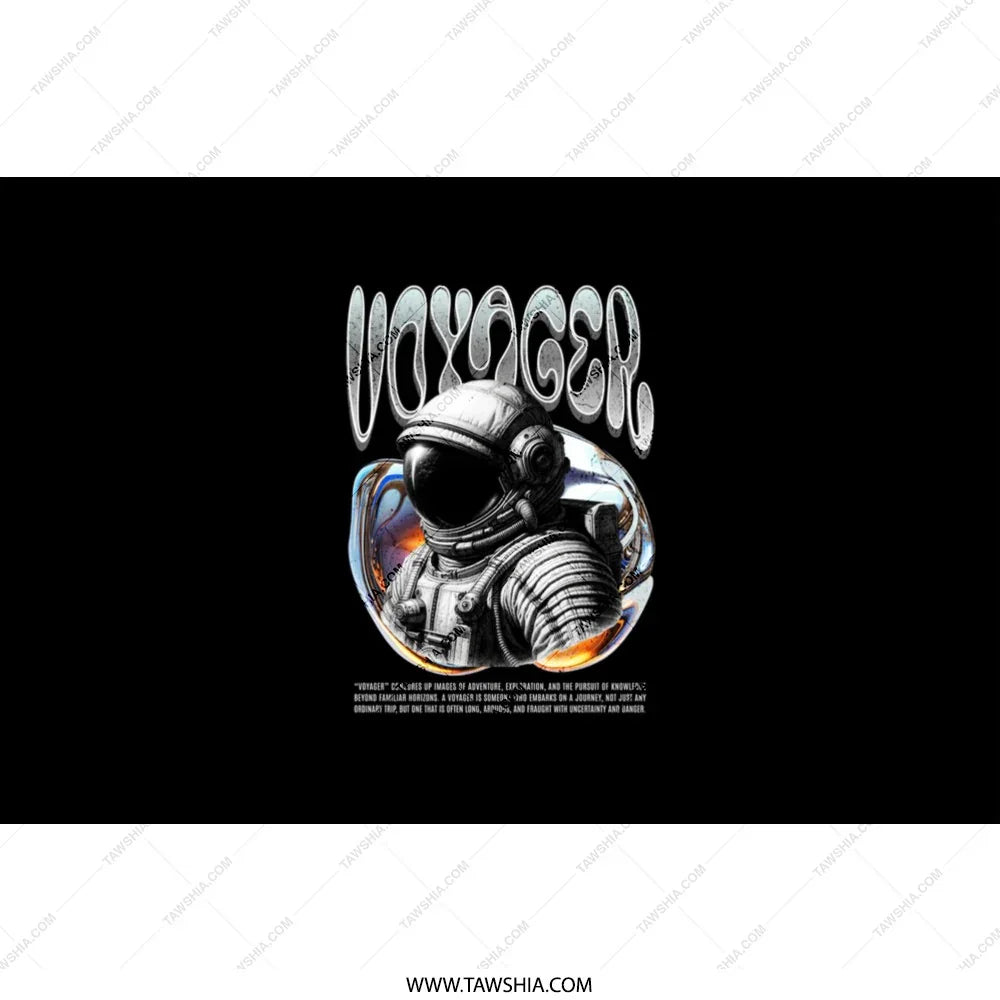 Voyager Astronaut Graphic T-Shirt product type