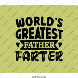 Worlds Greatest Farter Backpack, Funny Father Day Gift BackPack, Dad Joke Present, Best Papa Ever BackPack, Novelty Gift Idea BackPack - Tawshia