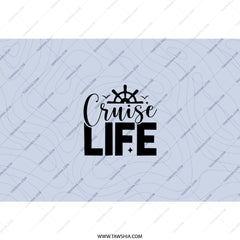 Cruise Life Tumbler, Vacation Tumbler, Travel Tumbler, Cruise Gift, Gift for Cruise Lover, Ocean Tumbler, Sea Tumbler - Tawshia