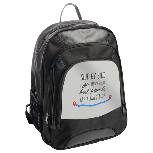 Best Friends Backpack, Long Distance Friendship Gift, Friendship Backpack, Side By Side Or Miles Apart Best Friends, Travel Backpack - Tawshia