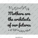 Mothers Architect Mouse Pad, Gift for Mom, Inspirational Quote Mousepad, Office Decor, Cute Desk Accessory, Unique Mothers Day Gift - Tawshia