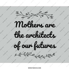 Mothers Architect Mouse Pad, Gift for Mom, Inspirational Quote Mousepad, Office Decor, Cute Desk Accessory, Unique Mothers Day Gift - Tawshia