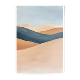 Abstract Desert Photographic Print, Minimalist Sand Dunes Photo, Earth Tones Wall Art, Modern Landscape Photography, Home Decor - Tawshia