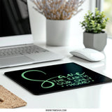 Save The Earth Mouse Pad, Environmental Awareness, Green Planet, Eco Friendly Gift, Office Decor, Computer Accessory, Home Office - Tawshia