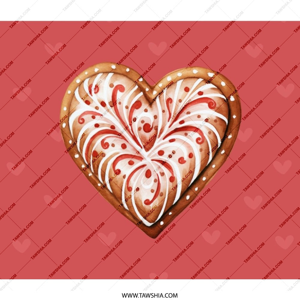 Heart Cookie BackPack, Valentines Day Gift, Sweet Treat BackPack, Valentines Treat BackPack, Heart BackPack, Food Lover BackPack - Tawshia