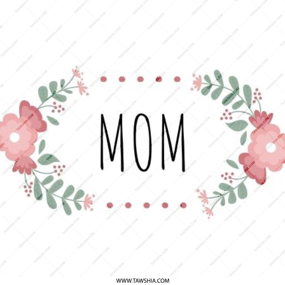 Floral Mom Pinback Button, Mother's Day Gift, Cute Pin Badge, Mom Appreciation Gift, Flower Pin, Pinback Button for Moms - Tawshia