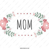 Floral Mom Pinback Button, Mother's Day Gift, Cute Pin Badge, Mom Appreciation Gift, Flower Pin, Pinback Button for Moms - Tawshia