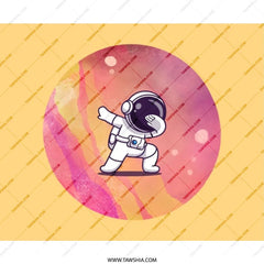 Dabbing Astronaut Mouse Pad, Space Lover Gift, Cool Computer Accessory, Unique Desk Decor, Fun Office Gift, Gaming Mouse Pad - Tawshia