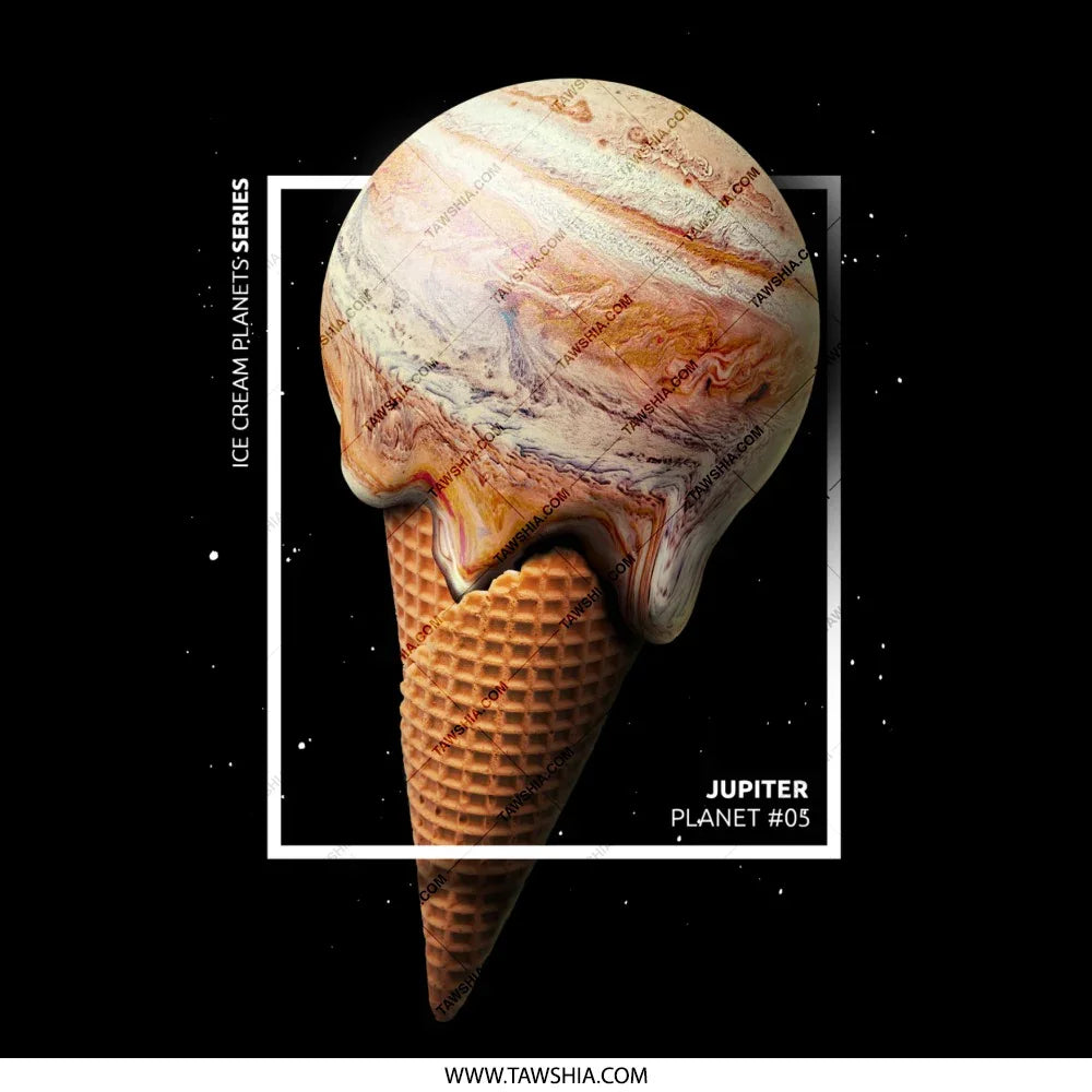 Jupiter Planet Ice Cream Cone product type