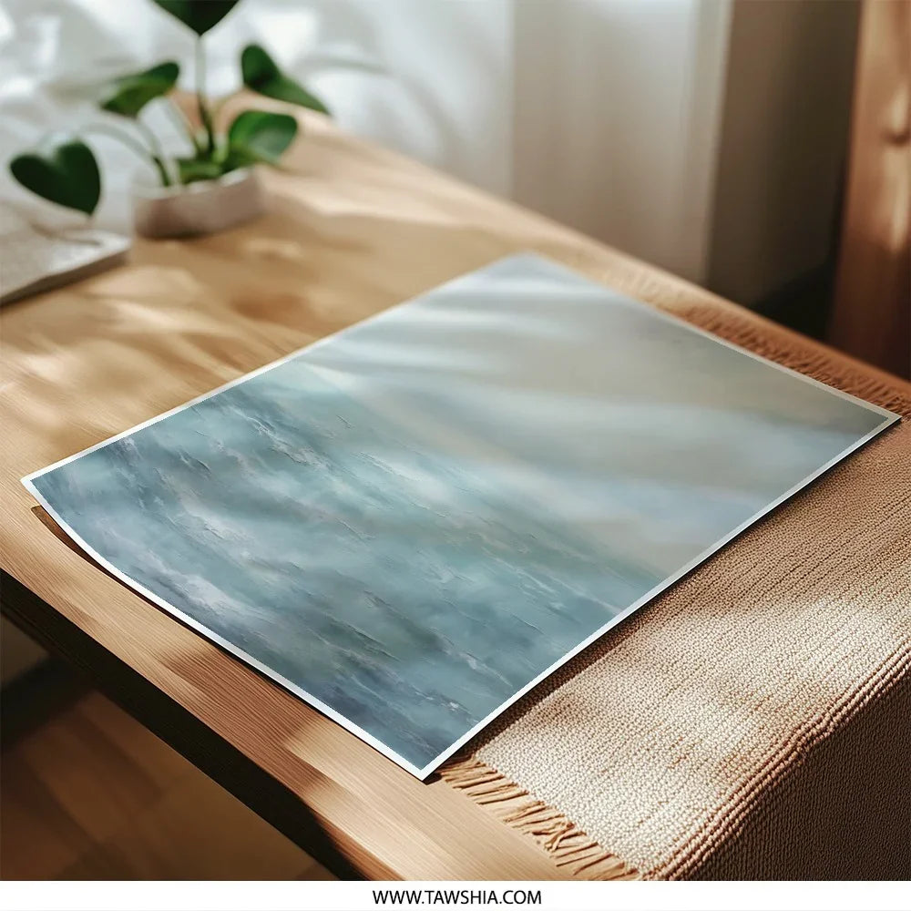 Ocean Photographic Prints, Coastal Art, Seascape Photography, Calm Sea Prints, Home Decor, Wall Art, Blue Ocean Prints - Tawshia