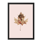 Maple Leaf Wall Art Print, Botanical Art, Autumn Decor, Fall Foliage, Nature Print, Leaf Print, Wall Decor, Home Decor, Modern Wall Art - Tawshia