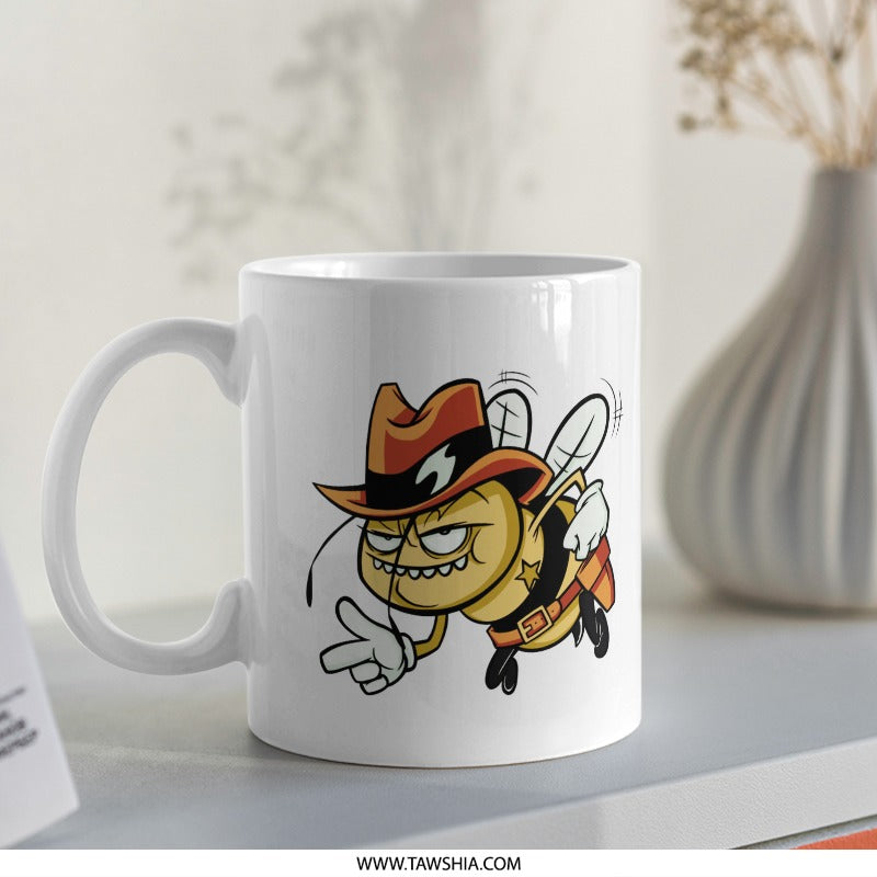 Fun Cartoon Character Printed Coffee Mug product