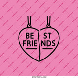 Best Friends Pocket Mirror, Friendship Gift, Bestie Mirror, BFF Compact Mirror, Sister Gift, Matching Gift, Soul Sister, Pocket Mirrors - Tawshia