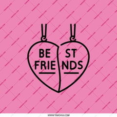 Best Friends Pocket Mirror, Friendship Gift, Bestie Mirror, BFF Compact Mirror, Sister Gift, Matching Gift, Soul Sister, Pocket Mirrors - Tawshia