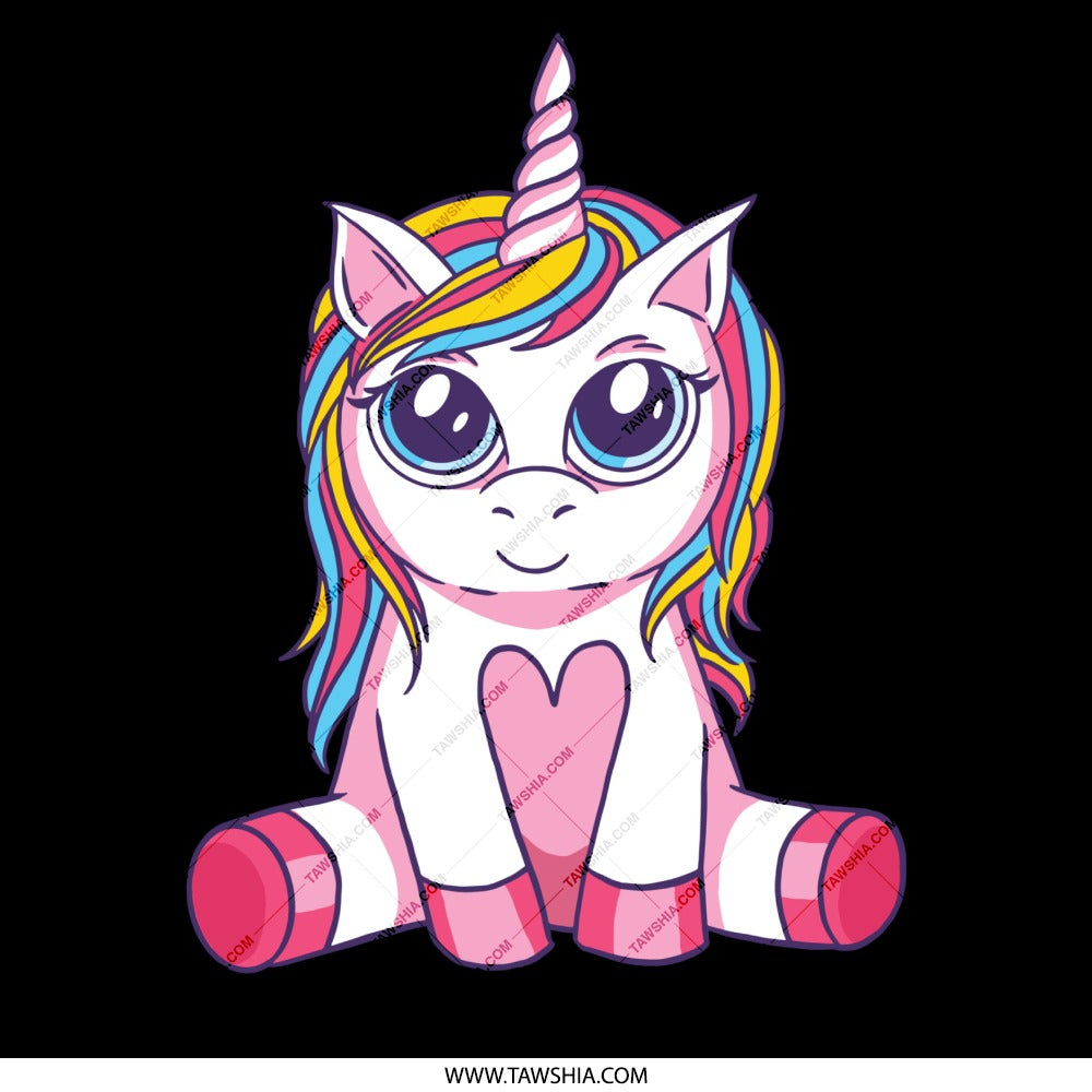 Colorful Plush Unicorn Toy Adorable Kids Product