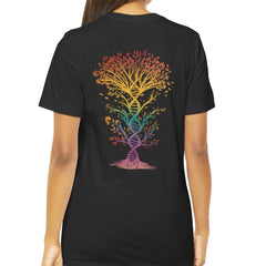 Vibrant DNA Tree of Life Graphic Unisex T-shirt Product
