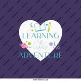 Learning is Life Pocket Mirror, Adventure Pocket Mirror, Book Planet Design Pocket Mirror, Teacher Gift Pocket Mirror - Tawshia