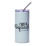 BFF Squad Tumbler, Best Friends Gift, Friendship Tumbler, Gift for Bestie, Cute Tumbler, Travel Tumbler, Squad Goals, Tumbler with Straw - Tawshia