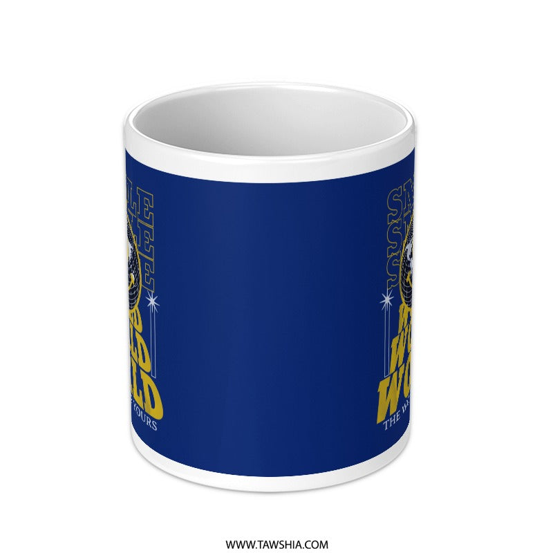 Space World Design Blue Coffee Mug product