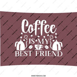 Coffee Lover Pillow, Coffee Is My Best Friend Decor, Home Decor Pillow, Caffeine Addict Gift, Coffee Bean Art Pillow - Tawshia