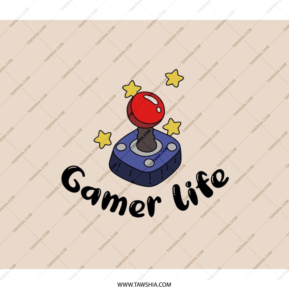 Gamer Life BackPack, Gaming Console BackPack, Gamer Gift, School BackPack, College BackPack, Backpack for Gamers - Tawshia