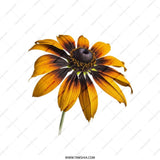 Rudbeckia Hirta Tote Bag, Black Eyed Susan Gift, Floral Print Shopper, Nature Lover Bag, Botanical Art, Gardening Tote, Flower Tote - Tawshia