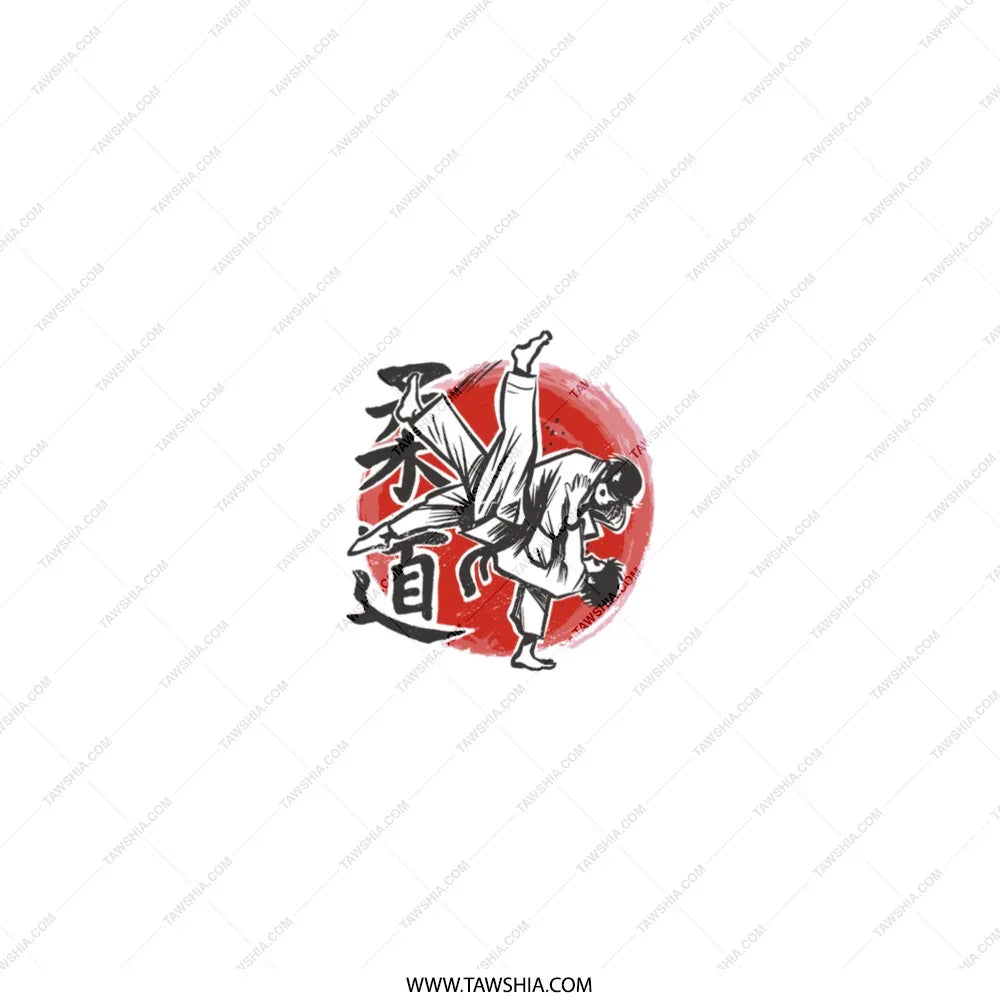 Martial Arts Karate Kick Graphic Tshirt product type