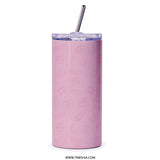 Collect Beautiful Moments Tumbler, Camera Design, Photographer Gift, Travel Mug, Photo Lover Present, Pink Tumbler - Tawshia