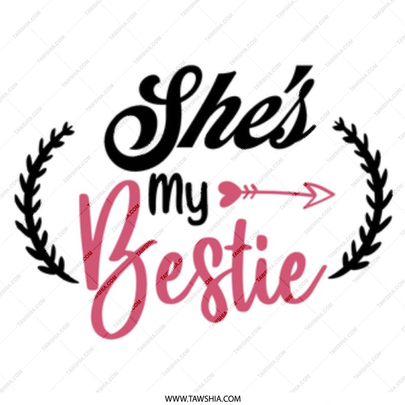 She's My Bestie Mug, Best Friend Gift, Funny Best Friend Mug, Gift for Best Friend, Bestie Birthday Gift, Sister Mug, BFF Mug - Tawshia