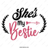 She's My Bestie Mug, Best Friend Gift, Funny Best Friend Mug, Gift for Best Friend, Bestie Birthday Gift, Sister Mug, BFF Mug - Tawshia